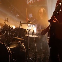 drums batterie stage scene
